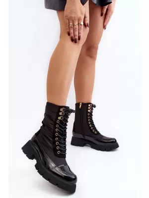 Dámské boty na podpatku BOTO SARANEMA 27553 BLACK