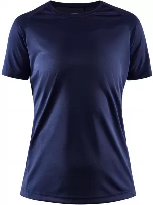 Dámské sportovní tričko CRAFT Corp. CORE Unify Training Tee W NÁMOŘNÍ MODRÁ