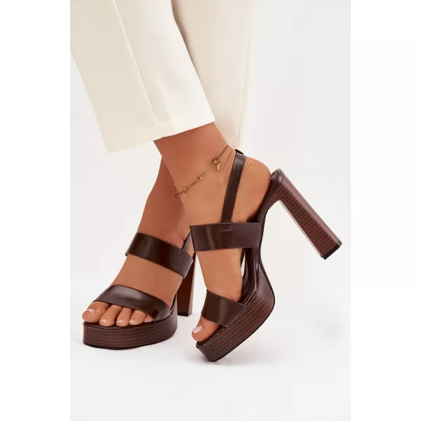  Dámské sandály BOTO HANELIA 41462 BROWN 