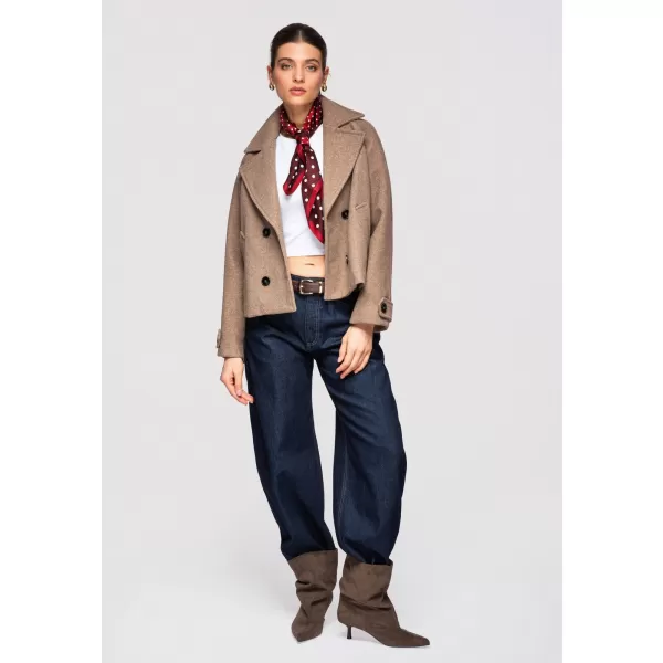  Dámská bunda LARICA OW-JANP-0129 MOCHA 
