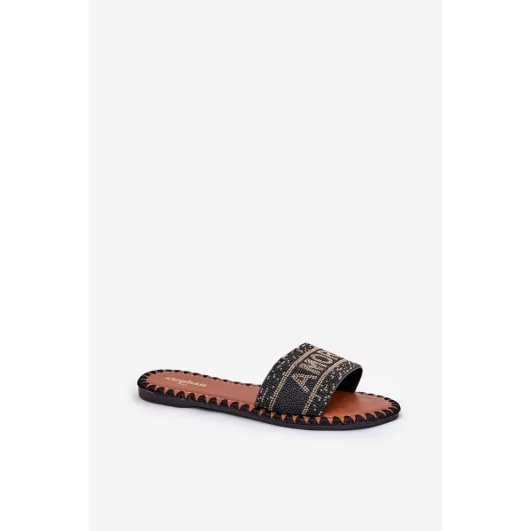  Dámské pantofle BOTO DORFEDI 36057 BLACK 