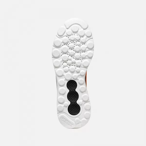  Pánské tenisky GEOX SPHERICA ACTIF X1 G014569 ORANŽOVÁ 