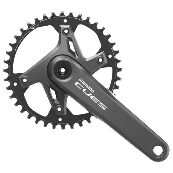  Kliky SHIMANO CUES FC-U6000 1X9/10/11 40Z ORIGINAL BALENÍ ČERNÁ 