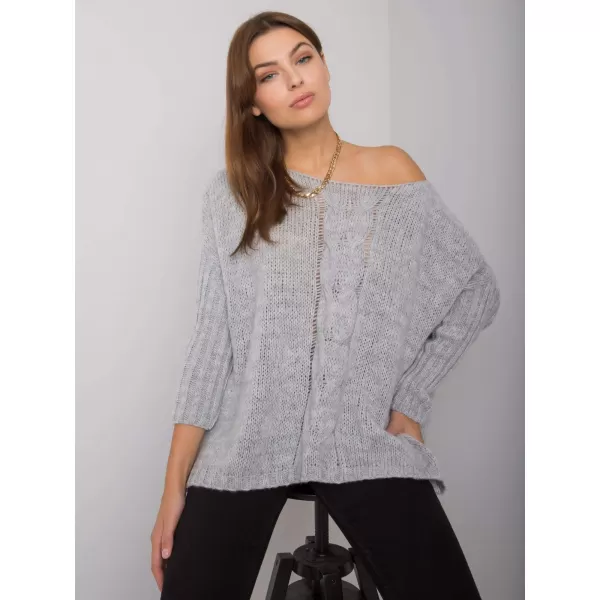 Dámský svetr OCH BELLA TW-SW-BI-559.45 GRAY 
