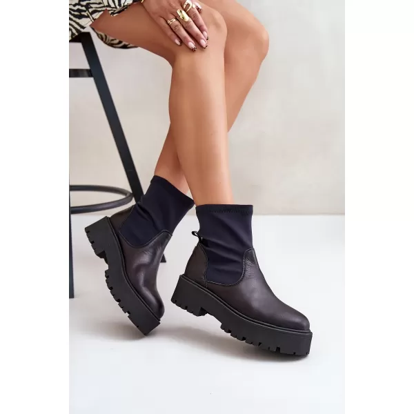 Dámské boty ZAZOO 2947 BLACK 