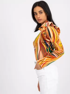 Dámská halenka ITALY MODA DHJ-BZ-6533C.90 DARK YELLOW