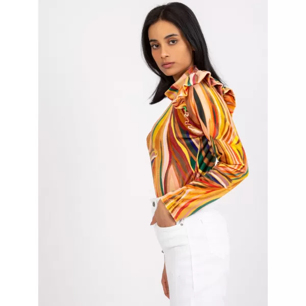  Dámská halenka ITALY MODA DHJ-BZ-6533C.90 DARK YELLOW 