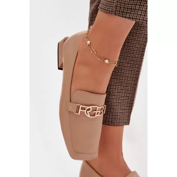  Dámské mokasíny D&A CR61-3125 BEIGE 
