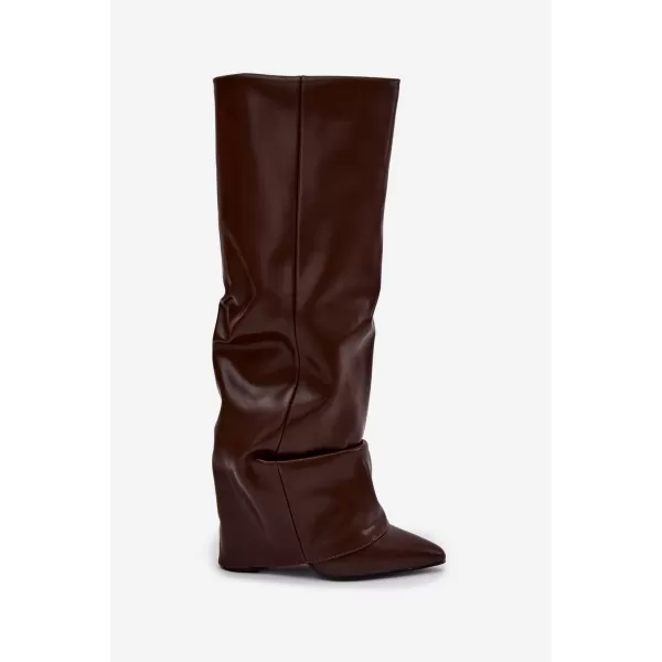  Dámské kozačky BOTO ELIVIRA 40512 BROWN 