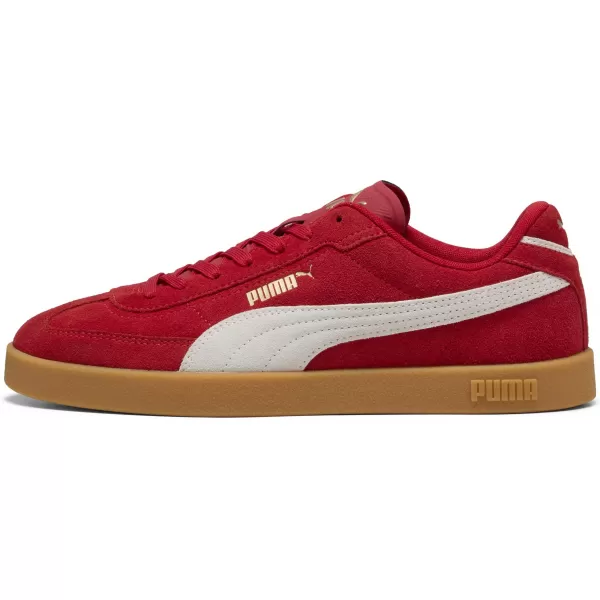  Pánské boty PUMA CLUB II ERA SUEDE 400717-08 FORATRED/P.WHITE/PUMA GOLD 