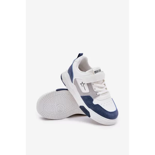  Dětské boty BIG STAR RR374052 WHITE/BLUE 