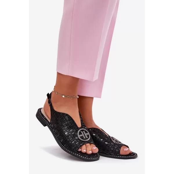  Dámské sandály S.BARSKI KV51-094 BLACK 