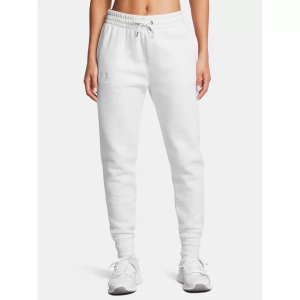  Dámské tepláky UNDER ARMOUR UA ICON FLEECE JOGGER 6001537-032 ŠEDÁ 