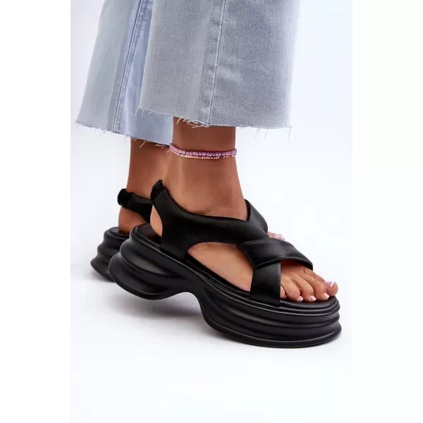  Dámské sandály ZAZOO 2743 BLACK 