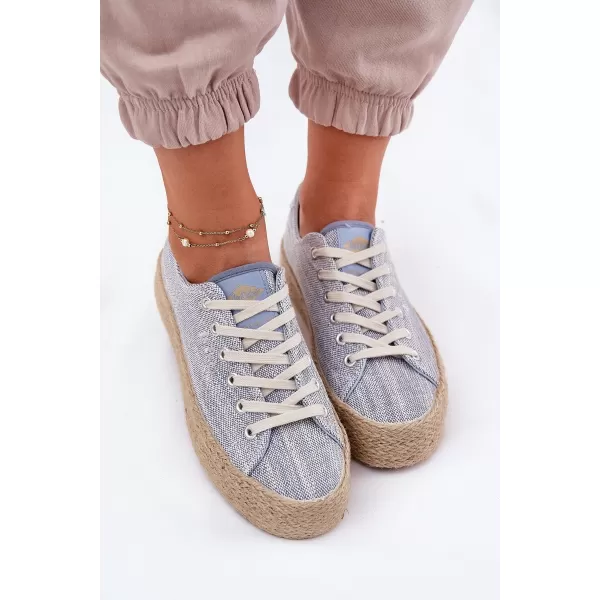  Dámské tenisky LEE COOPER LCW-25-02-3284 LIGHT BLUE 
