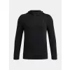 Chlapecká mikina UNDER ARMOUR RIVAL LW 1/4 ZIP HOODIE 6009316-001 ČERNÁ