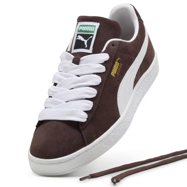  Boty PUMA SUEDE CLASSIC 399781_34 CHOCOLATE BROWN/PUMA WHITE 