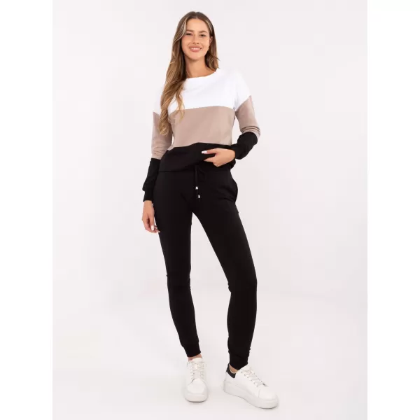  Dámský set RUE PARIS RV-KMPL-5971.05 BLACK AND BEIGE 