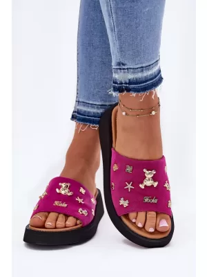 Dámské pantofle VINCEZA 66741 PINK