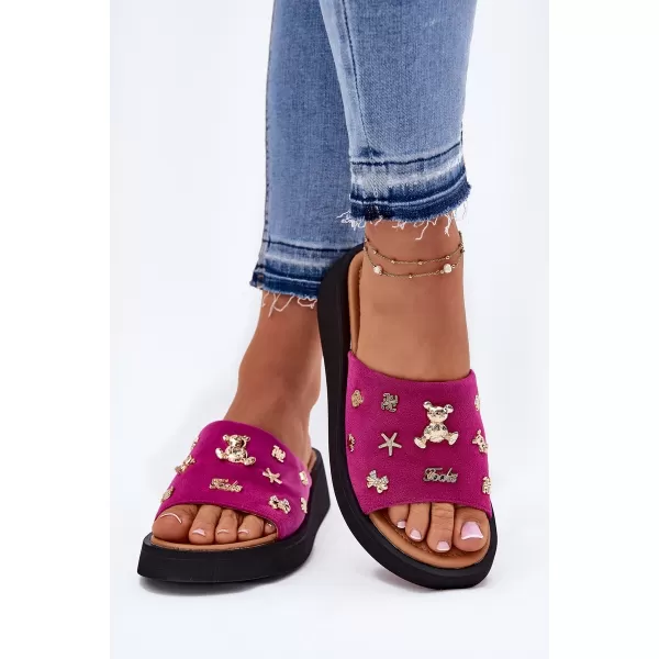  Dámské pantofle VINCEZA 66741 PINK 
