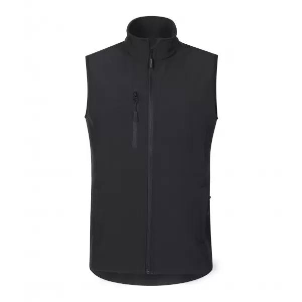  Pánská softshellová vesta ALTISPORT NoPrint NP/ALM865 EBONY GRAY 