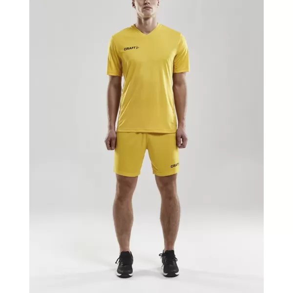  Pánské sportovní kraťasy CRAFT TW Squad Go Short Solid M ŠVÉDSKÁ ŽLUTÁ 