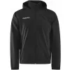 Lehká dětská bunda do deště CRAFT TW Evolve Rain Jacket Jr ČERNÁ