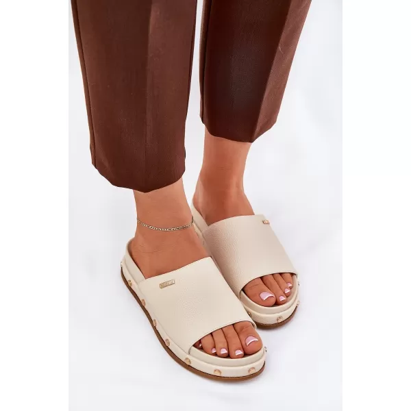  Dámské boty BIG STAR NN274A746 BEIGE 