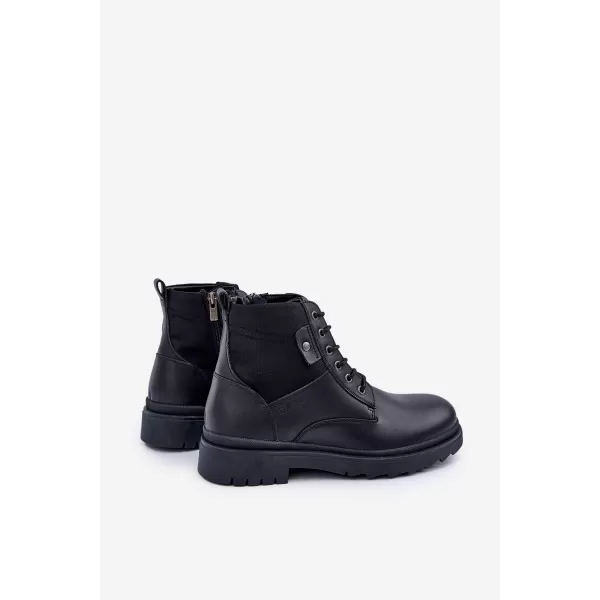  Pánské boty BIG STAR OO174166 BLACK 