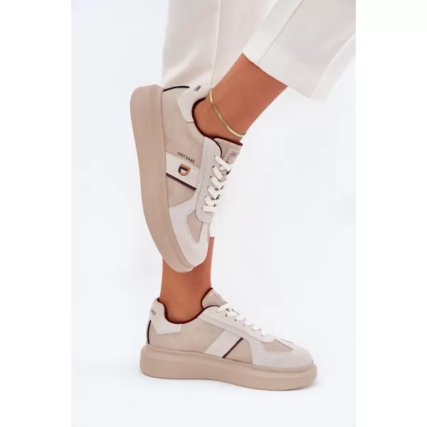  Dámské tenisky LOPEZ JUST DARE SS2D4003 BEIGE 