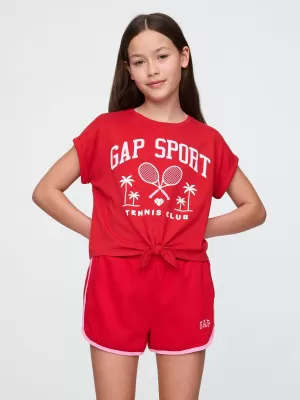 Dětské triko GAP LOGO TEE 780448-01 TOMATO SAUCE