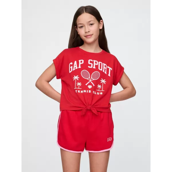  Dětské triko GAP LOGO TEE 780448-01 TOMATO SAUCE 