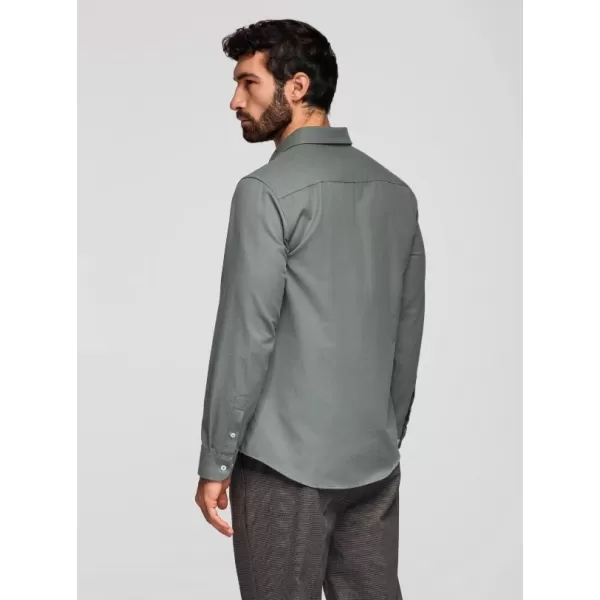  Pánská košile OMBRE K694 KHAKI 