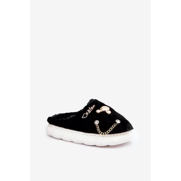  Dámské pantofle BOTO IVELFEDI 35011 BLACK 