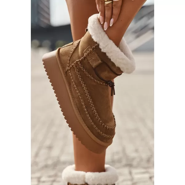  Dámské boty BIG STAR SS274373 BROWN/BEIGE 