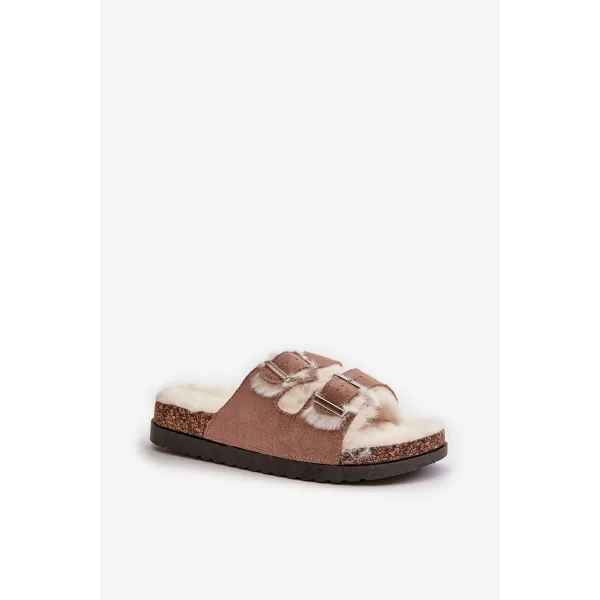  Dámské pantofle BOTO EZILENA 33315 KHAKI 