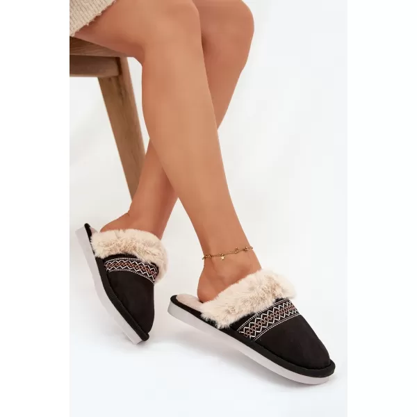  Dámské pantofle BOTO DEVIANNE 40781 BLACK 