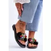 Dámské pantofle S.BARSKI KV-2775-47 BLACK