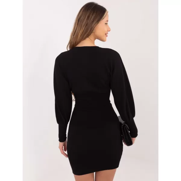  Dámské šaty RUE PARIS RV-SK-6079.65 NOIRE 