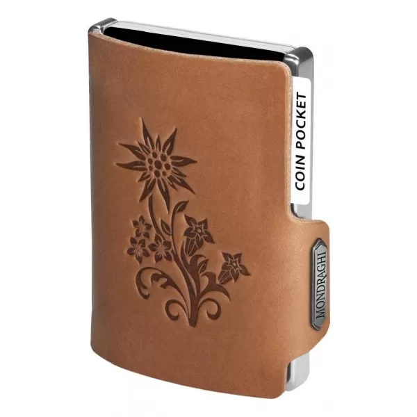  Peněženka MONDRAGHI Silhouette Edelweiss CARAMEL 