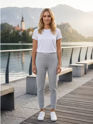 Dámské 3/4 kalhoty SAM 73 WS 720 SVĚTLE ŠEDÁ