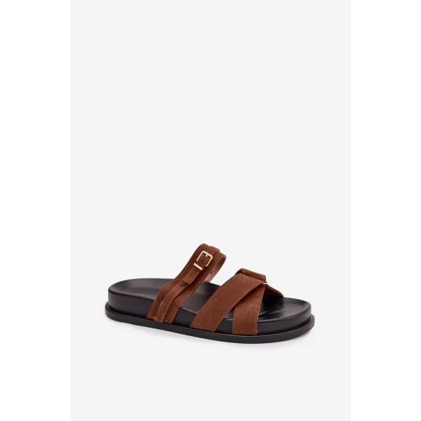  Dámské pantofle BOTO SELORINA 41608 BROWN 