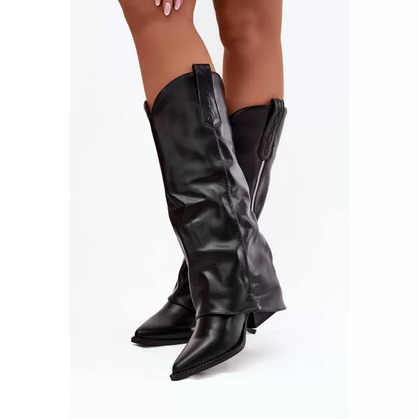  Dámské kozačky BOTO PALIRA 40676 BLACK 