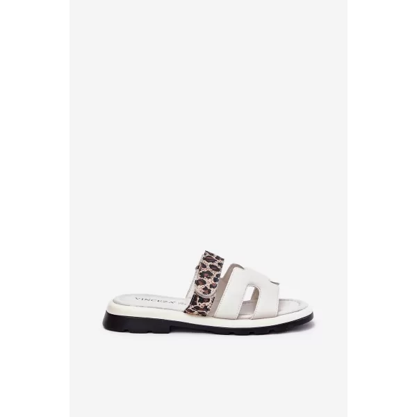  Dámské pantofle VINCEZA 66769 BEIGE 