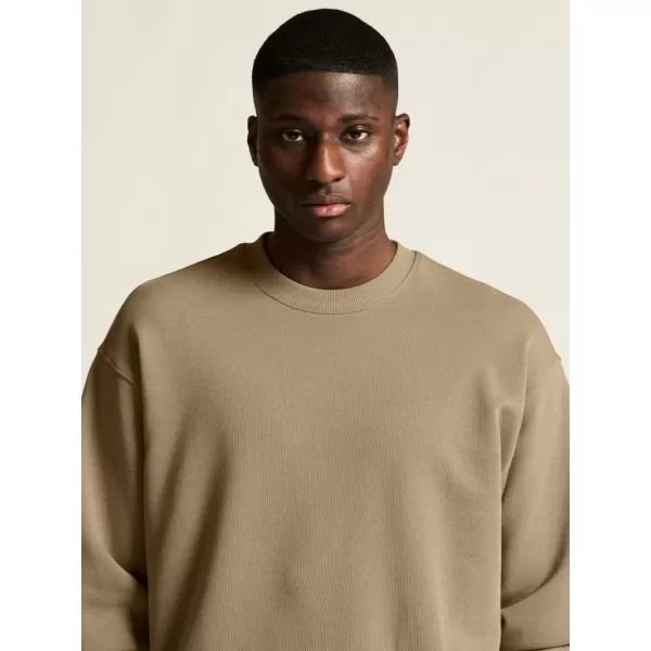  Pánská těžká mikina CRAFT Corp. Frequent Sweatshirt M ŠEDOBÉŽOVÁ 