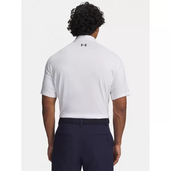 Pánské triko UNDER ARMOUR UA MATCHPLAY POLO 6009799-100 BÍLÁ 