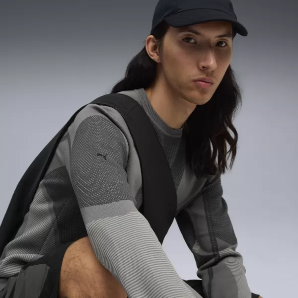  Pánská mikina PUMA X SAN SAN GEAR KNIT LS 632549-08 COOL MID GRAY 