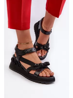 Dámské sandály D&A CR956 BLACK