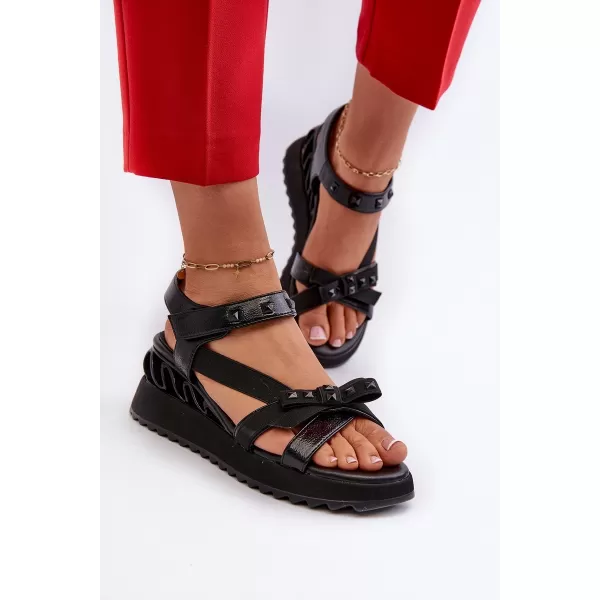  Dámské sandály D&A CR956 BLACK 