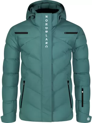 Pánská zimní bunda NORDBLANC CRAG NBWJM8056 ZELENÁ